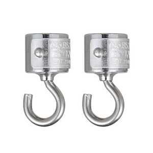 【DULTON/ダルトン】MAGNETIC HOOK SET OF 2 CHROME マグネティックフック2pcsセット B520-329CR /【メール便OK】