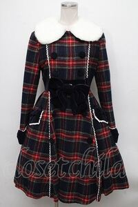 Angelic Pretty / スクールGirlコート 紺 S-24-11-09-067-AP-CO-AS-ZS