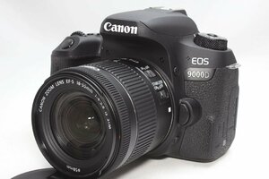 ★極美品★Canon キヤノン EOS 9000D 標準レンズセット Wi-Fi＆Bluetooth★新品SDカード付き