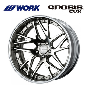 送料無料 ワーク GNOSIS CVX FULL REVERSE ディープコンケイブ DEEP RIM Wdisk 11J-20 －36～－58 5H-114.3 【1本単品 新品】