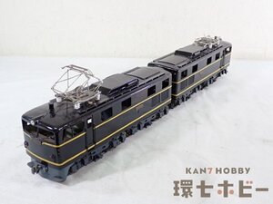 0KS25◆古い Oゲージ EH10型 直流 金属製 動作未確認/鉄道模型 電気機関車 国鉄 送:100