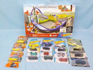 ミニカー Hot Wheels ホットウィール マリオカート サーキットコース ミニカーアソート15台付 新品 /C