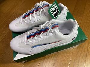 ★未使用★ PUMA BMW MMS SPEEDCAT US10.5 28.5cm ★ プーマ 306639-02 スピードキャット 白 モーターサイクル 箱有