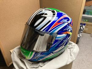 [1000円スタート] Arai アライ RX-7 RR4 rx7rr4 NAKANO ナカノ Mサイズ(57-58cm)