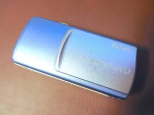 日付け保持可能 正常可動品 SONY DSC-U10 メタリックブルー色