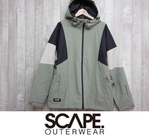 【新品】25 SCAPE TRACK JACKET - Mサイズ - LIGHT KHAKI 正規品 スノーボード ウェア ジャケット