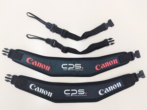 希少　美品　キャノン　CANON　CPS　プロストラップ　白文字　赤文字　セット　入手困難