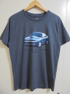 未使用品 TOYOTA トヨタ CELICA セリカ GT-FOUR Tシャツ/M