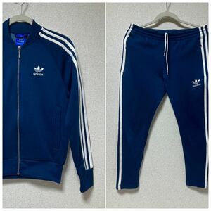 サチモス ヨンス 着用モデル アディダス adidas SST トラックトップ ジャージ パンツ セットアップ 上下 サイズS AB9715 トレフォイル 