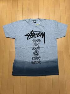 stussy x SAINTS コラボTシャツ Lサイズ 新品未使用品 タグ付き