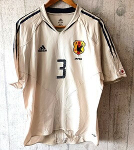 サッカー日本代表　2004-2005 AWAY S/Sユニフォーム#3　松田直樹　O