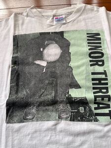 希少　minor threat Tシャツ ヴィンテージ ニルヴァーナ マイナースレット