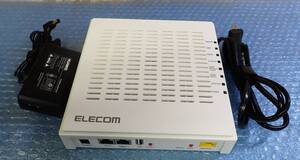 ZZ5070#通電確認のみ ELECOM　無線アクセスポイン　WAB-S600-PS ACアダプター付