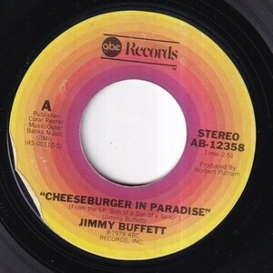 Jimmy Buffett - Cheeseburger In Paradise / African Friend (A) SF-H253