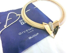 1000円スタート ネックレス GIVENCHY ジバンシィ ラインストーン ブランドアクセサリー ファッションアイテム 巾着付 11 LL1035