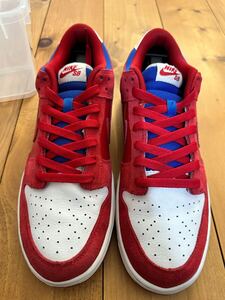 青箱時代の名作　NIKE SB DUNK LOW superman VNDSUS11.5