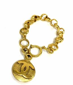 ヴィンテージ シャネル CHANEL ブレスレット ココマーク ゴールド カラー系 アクセサリー 29 レディース 現状品 カyg