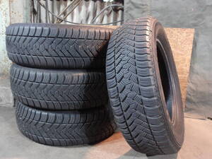 品質良 21年製 7分山 ALL SEASON AP2 185/65R15 MAXXIS(マキシス) 個人宅配送不可 愛知交換可 中古スタッドレス4本 304-64 