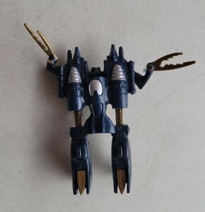 VINTAGE GOBOTS PINCHER ROBO MACHINE BANDAI 1985 TRANSFORMERS DAMAGED FIGURE!L13 海外 即決