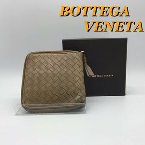 ＢＯＴＴＥＧＡ ＶＥＮＥＴＡ ボッテガヴェネタ 財布 レザー ベージュ 革 ウォレット ブランド レディース ファスナー 鞄/252