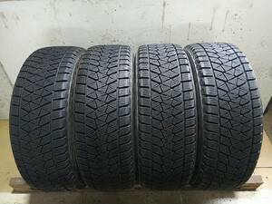 T626 225/60R18 ブリヂストン ブリザック DM-V2 冬タイヤ 溝有り良品 中古売切り4本SET 法人向け送料安