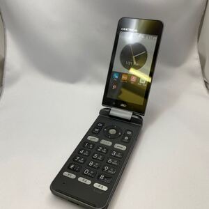 863 GRATINA 4G KYF34 メタルブラック 中古スマホ 訳あり ジャンク SIMフリー au docomo Sof