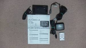 ◆◇美品 ユピテル YUPITERU Z230Csd レーダー探知機 GPS OBD2 セパレート スーパーキャット レーダー リモコン USED◇◆