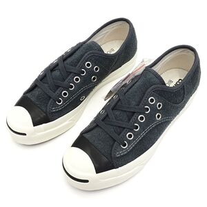 J0577S 新品 CONVERSE × BIOTOP/JACK PURCELL スエードレザー スニーカー【サイズ：US5.5(24.5cm)】チャコール コンバース ビオトープ