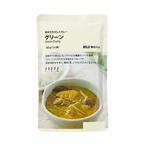 無印良品 素材を生かしたカレー グリーン 180g(1人前) 82909210