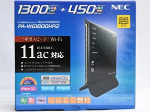 送料無料 NEC Wi-Fiルーター AtermWG1800HP2 PA-WG1800HP2 無線LAN スマホ ゲーム機