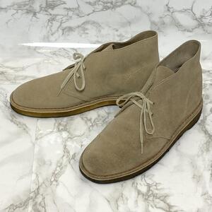 定番 クラークス デザートブーツ Clarks スエード 26.5 ベージュ