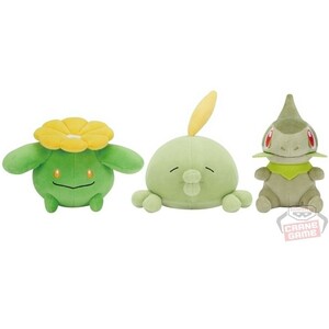 ポケットモンスター カラーセレクションぬいぐるみ ～green～ ＜ポポッコ・ゴクリン・キバゴ＞ 3種セット