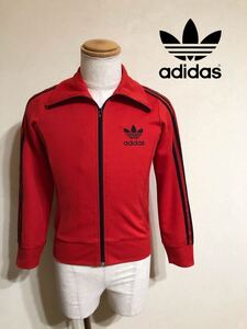 adidas originals アディダス オリジナルス ヨーロッパ トラックトップ ジャケット ジャージ トップス サイズS 長袖 赤 黒 542175