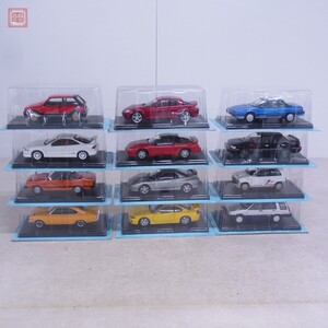 ブリスター未開封 アシェット 国産名車コレクション 1/24 マツダ RX-8/スバル レガシィ RS 他 まとめて12点セット hachette【40