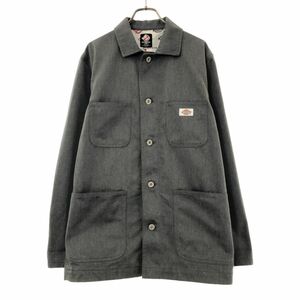 ディッキーズ ゴーストバスターズ コラボ 長袖 ワークジャケット L グレー Dickies Ghostbusters メンズ