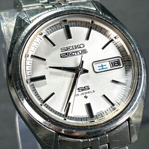 1970年代製 SEIKO セイコー 5ACTUS ファイブアクタス 6106-7510 腕時計 アナログ 自動巻き ヴィンテージ 諏訪精工舎 3針 動作確認済み