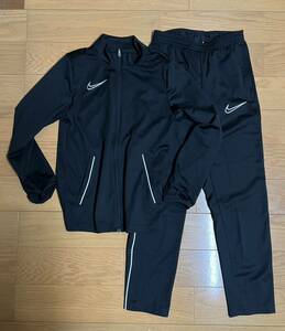 サイズ 150 ㎝ Nike アカデミー Dri-fit ジュニア ニット サッカースーツ キッズ 長袖 ショーツ 上下セット トラックスーツ