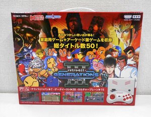 レトロビット ジェネレーション3 retro-bit GENERATIONS Ⅲ テクノスジャパン 現状品 【タ539】