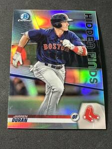 2020 bowman jarren Duran インサート