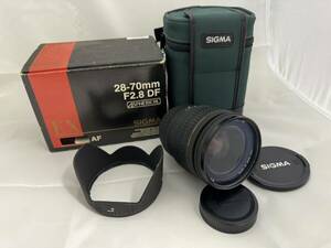 元箱付き　SIGMA 28-70mm 2.8 DF EX ASPHERICAL MINOLTA シグマ レンズ ミノルタ