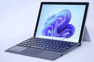 1円～ Windows11 Office2019 2in1 タッチパネル タブレット Surface Pro 7 i5-1035G4 メモリ8GB SSD128GB 新品キーボード追加可