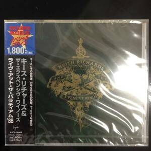 廃盤未開封CD☆キース・リチャーズ　ライヴ・アット～.。（1998/03/11）/＜VJCP18009＞: