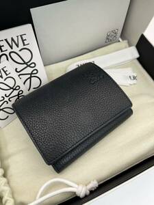 【美品】LOEWE ロエベ トライフォールド ウォレット