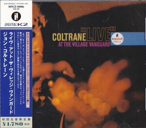 CD　★John Coltrane Live At The Village Vanguard　国内盤　(Impulse! MVCZ 10086)　帯付