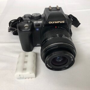 【ジャンク品】OLYMPUS（オリンパス）デジタル一眼レフカメラ E-500 ZUIKO DIGITALレンズ 17.5-45mm 1:3.5-5.6（管理番号：063109）