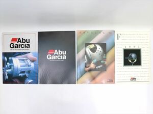 アブ Abu カタログ 1992年 1993年 1997年 1998年 合計4冊セット!! 1500C 2500C 今江 モラム カーディナル 5500C A3680