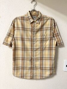 L.L.Bean エルエルビーン コットン 半袖 チェックシャツ 