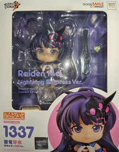 ねんどろいど　1337　雷電芽衣　雷電女王の鬼鎧Ver.　崩壊3rd　グッドスマイルカンパニー　未開封品