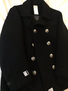 wtaps black watch 美品　pea coat size M soph daiwa ピーコート visvim aton ape lab nike pea coat new balance ダブル　dese