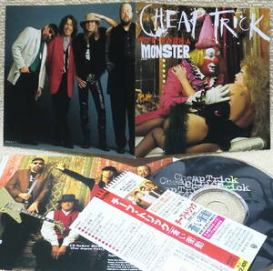 即決！複数でも送料230円●帯付きCD※プラケース無し チープ・トリック Cheap Trick 蒼い衝動 Woke up with a Monster 日本盤1曲追加 対訳